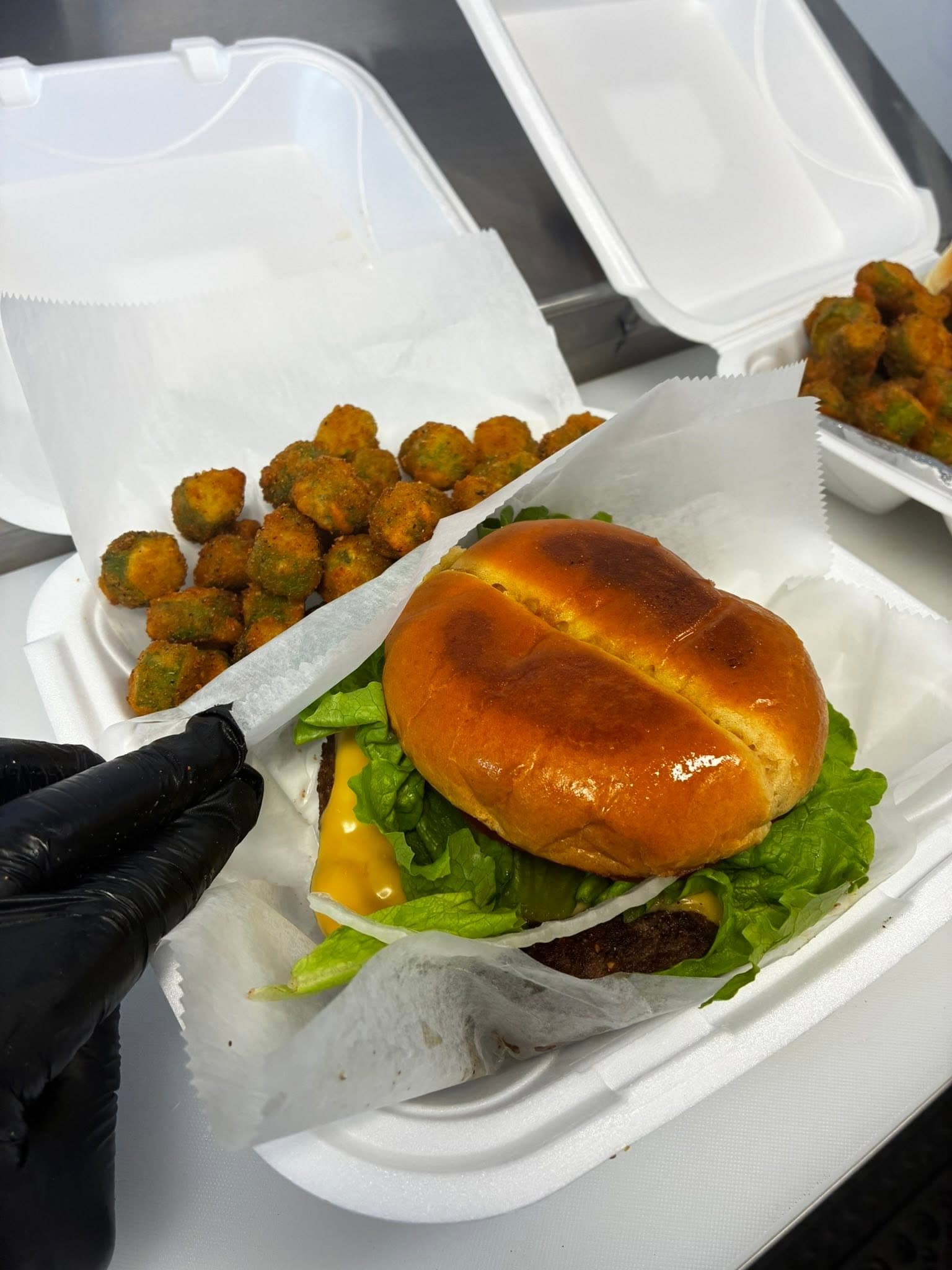 Cheese Burger Combo